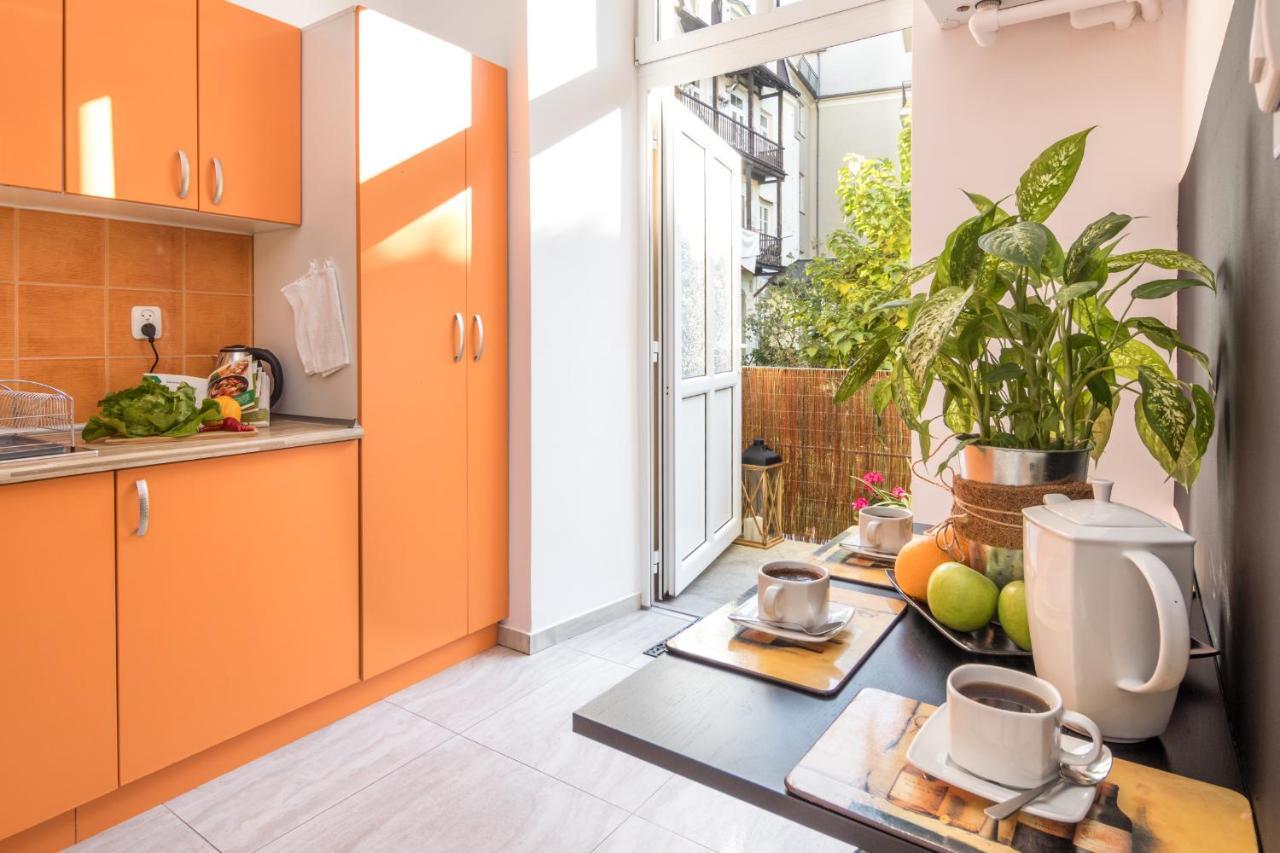 Cracow Best Location Apartment With Garden By Cozyplace Krakau Buitenkant foto